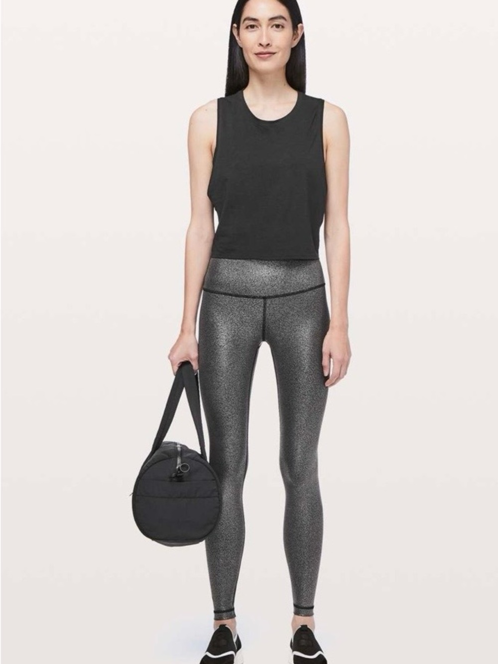 Lululemon Wunder Under Performance Luxtreme Leggings in Luminosity Foil 8 - Picture 3 of 11